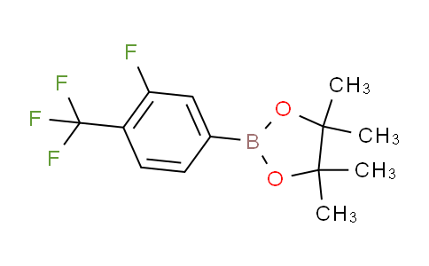 SL13086 | 445303-67-3 | 3-FLUORO-4-(TRIFLUOROMETHYL)PHENYLBORONIC ACID PINACOL ESTER