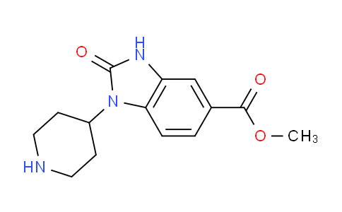 SL13170 | 219325-18-5 | methyl 2-oxo-1-(piperidin-4-yl)-2,3-dihydro-1H-benzo[d]imidazole-5-carboxylate