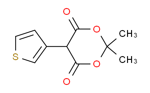 SL13190 | 61857-83-8 | 2,2-二甲基-5-(3-噻吩基)-1,3-二氧杂环己烷-4,6-二酮