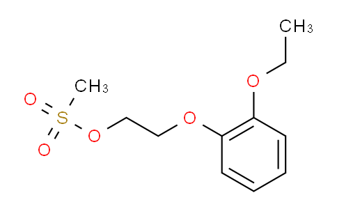 SL13293 | 169506-15-4 | 2-(2-ethoxyphenoxy)ethyl methanesulfonate