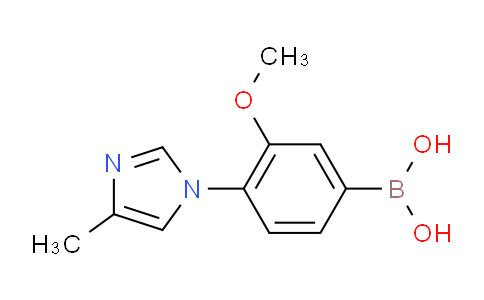 SL13319 | 1145786-45-3 | 3-methoxy-4-(4-methyl-1H-imidazol-1-yl)phenylboronic acid