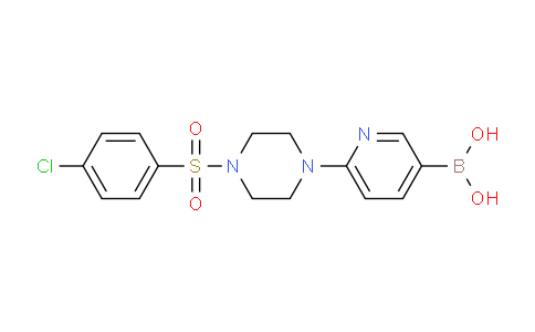 SL13344 | 1003043-43-3 | 2-[4-(4-Chlorophenylsulfonyl)piperazin-1-yl]pyridine-5-boronic acid