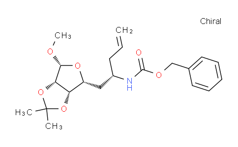 SL13523 | 1431134-88-1 | benzyl (S)-1-((3aS,4R,6R,6aS)-6-methoxy-2,2-dimethyltetrahydrofuro[3,4-d][1,3]dioxol-4-yl)pent-4-en-2-ylcarbamate