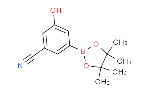 SL13543 | 1035266-34-2 | 3-羟基-5-(4,4,5,5-四甲基-1,3,2-二氧杂硼烷-2-基)苄腈