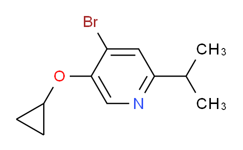 SL13568 | 1243457-09-1 | 4-bromo-5-cyclopropoxy-2-isopropylpyridine