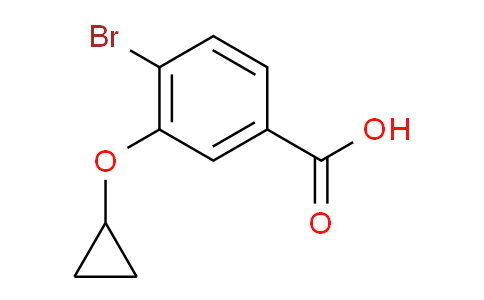 SL13582 | 1243318-30-0 | 4-bromo-3-cyclopropoxybenzoic acid