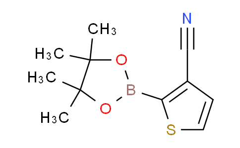 SL13616 | 463336-26-7 | 2-(4,4,5,5-四甲基-1,3,2-二氧杂硼烷-2-基)噻吩-3-甲腈