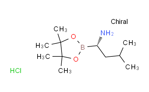 SL13647 | 2493017-06-2 | (S)-3-methyl-1-(4,4,5,5-tetramethyl-1,3,2-dioxaborolan-2-yl)butan-1-amine hydrochloride