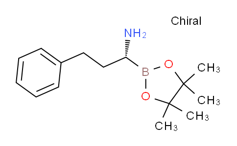 SL13718 | 2051578-50-6 | (R)-3-phenyl-1-(4,4,5,5-tetramethyl-1,3,2-dioxaborolan-2-yl)propan-1-amine