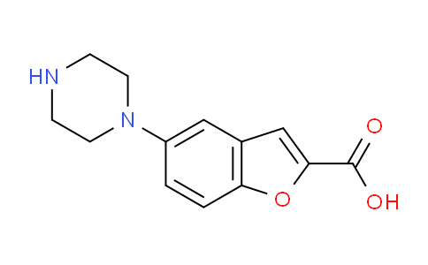 SL13741 | 183288-47-3 | 5-(piperazin-1-yl)benzofuran-2-carboxylic acid