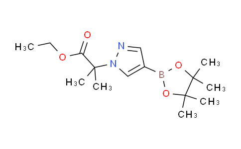 SL13785 | 1201657-32-0 | Ethyl 2-methyl-2-(4-(4,4,5,5-tetramethyl-1,3,2-dioxaborolan-2-yl)-1H-pyrazol-1-yl)propanoate