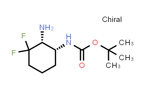 1109284-37-8 | Tert-butyl ((1r,2r)-2-amino-3,3-difluorocyclohexyl)carbamate