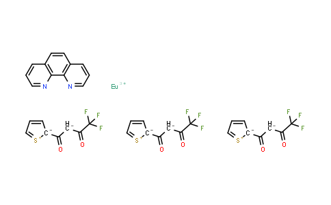 1258288-04-8 | (1,10-菲啰啉)三[4,4,4-三氟-1-(2-噻吩基)-1,3-丁二酮]铕