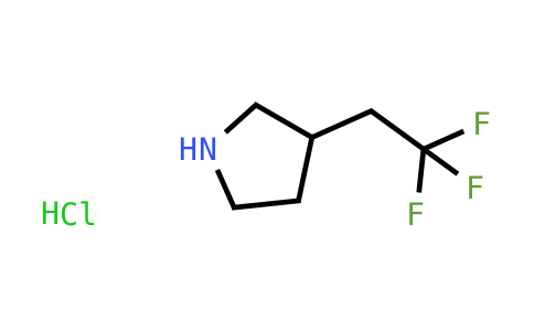 1269152-60-4 | 3-(2,2,2-Trifluoroethyl)pyrrolidine hydrochloride