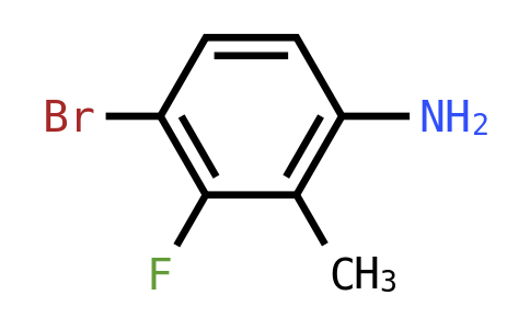 127408-03-1 | 4-Bromo-3-fluoro-2-methylaniline