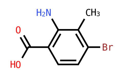 129833-29-0 | 2-Amino-4-bromo-3-methylbenzoic acid
