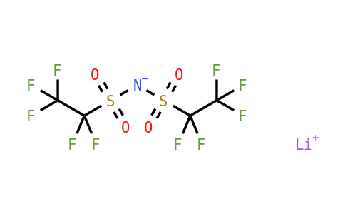 BF12797 | 132843-44-8 | 双(五氟乙基磺酰基)亚氨基锂