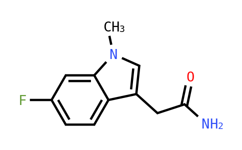 OF26688 | 1368497-42-0 | 2-(6-Fluoro-1-methyl-1H-indol-3-YL)acetamide