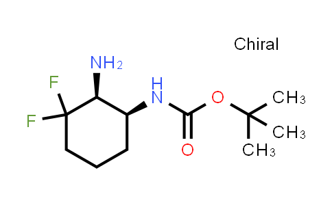 1374973-19-9 | Tert-butyl ((1s,2s)-2-amino-3,3-difluorocyclohexyl)carbamate