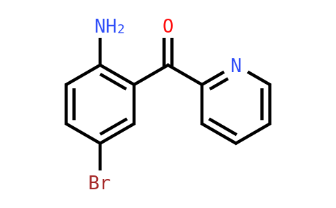 1563-56-0 | 2-(2-氨基-5-溴-苯甲酰基)吡啶