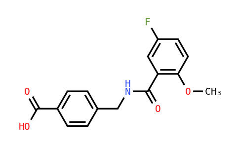 OF26523 | 1571888-11-3 | Benzoic acid, 4-[[(5-fluoro-2-methoxybenzoyl)amino]methyl]-