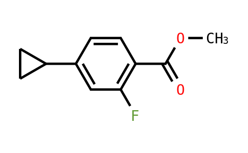 1613413-65-2 | Methyl 4-cyclopropyl-2-fluorobenzoate