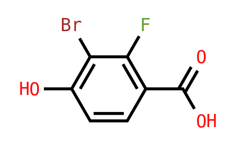 OF26610 | 1781514-77-9 | 3-Bromo-2-fluoro-4-hydroxybenzoic acid OF26610 | 1781514-77-9 | 3-Bromo-2-fluoro-4-hydroxybenzoic acid