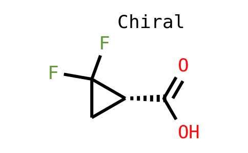 1883301-82-3 | (1S)-2,2-Difluorocyclopropane-1-carboxylic acid