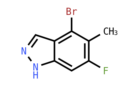 OF26478 | 2241720-66-9 | 4-Bromo-6-fluoro-5-methyl-1H-indazole