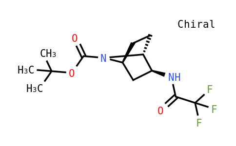 OF25931 | 2468620-78-0 | (1R,2S,4S)-2-(2,2,2-三氟乙酰氨基)-7-氮杂双环[2.2.1]庚烷-7-羧酸叔丁酯
