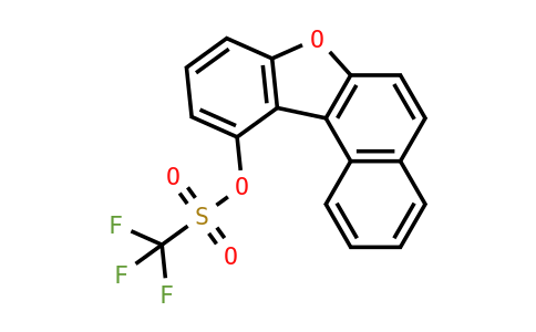 OF26553 | 2499691-82-4 | Methanesulfonic acid, 1,1,1-trifluoro-, benzo[B]naphtho[1,2-D]furan-11-YL ester