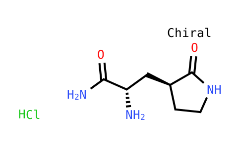 BF12611 | 2628280-48-6 | (2S)-2-amino-3-[(3S)-2-oxopyrrolidin-3-YL]propanamide hydrochloride