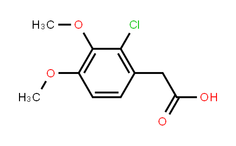 6834-51-1 | 2-(2-Chloro-3,4-dimethoxyphenyl) acetic acid