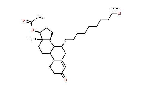 875573-63-0 | (7alpha,17beta)-17-(Acetyloxy)-7-(9-bromononyl)estr-4-en-3-one
