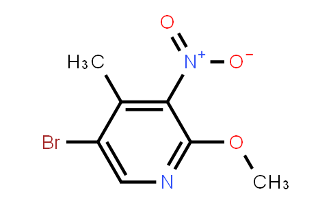 884495-14-1 | 5-溴-2-甲氧基-4-甲基-3-硝基吡啶