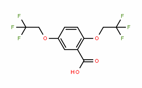 35480-52-5 | 2,5-Bis(trifluoroethoxy)benzoic acid