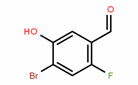 943750-18-3 | 4-Bromo-2-fluoro-5-hydroxybenzaldehyde