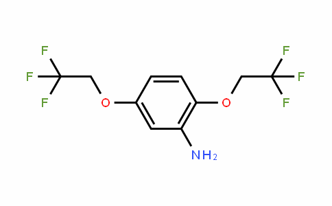 66300-37-6 | 2,5-bis(trifluoroethoxy)aniline