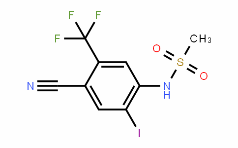 868692-62-0 | 4-Cyano-2-iodo-N-methylsulfonyl-5-(trifluoromethyl)aniline