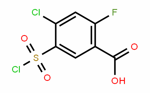 56447-54-2 | 4-Chloro-5-(chlorosulfonyl)-2-fluorobenzoic acid