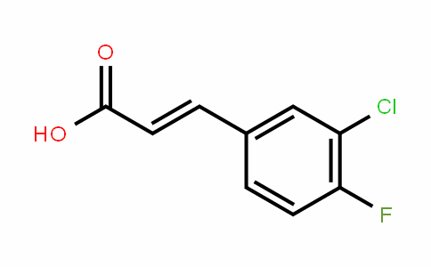 155814-22-5 | 3-Chloro-4-fluorocinnamic acid