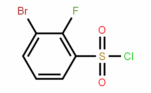 1214372-19-6 | 3-Bromo-2-fluorobenzenesulfonylchloride