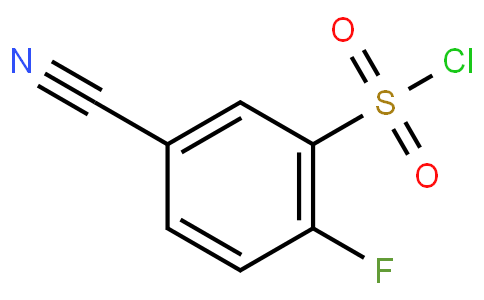 1101120-80-2 | 5-Cyano-2-fluorobenzene-1-sulfonyl chloride