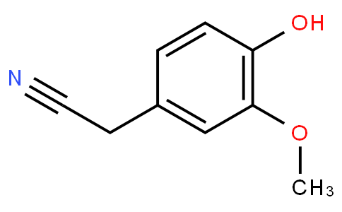 4468-59-1 | 2-(4-Hydroxy-3-methoxyphenyl)acetonitrile