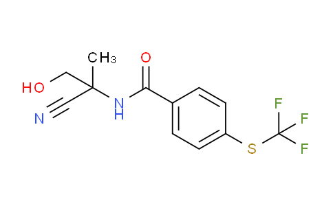 1036762-89-6 | N-(2-氰基-1-羟基丙烷-2-基)-4-三氟甲硫基苯甲酰胺