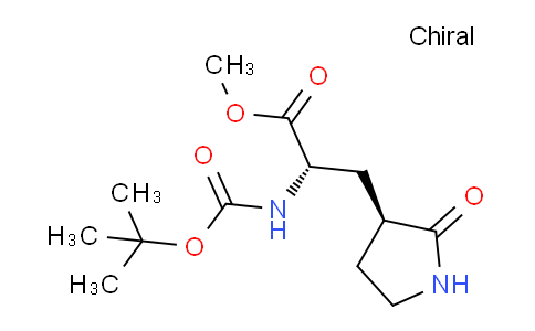 BF12723 | 328086-60-8 | (2S)-2-(Tert-butoxycarbonylamino)-3-[(3'S)-2'-oxo-3'-pyrrolidinyl]propanoic acid methy ester