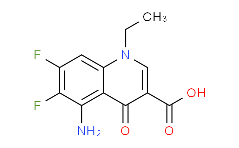 131683-96-0 | 3-Quinolinecarboxylic acid,5-amino-1-ethyl-6,7-difluoro-1,4-dihydro-4-oxo-