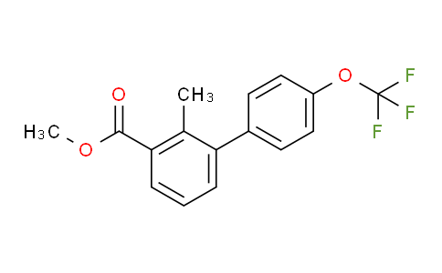 1630035-51-6 | methyl 2-methyl-3-[4-(trifluoromethoxy)phenyl]benzoate