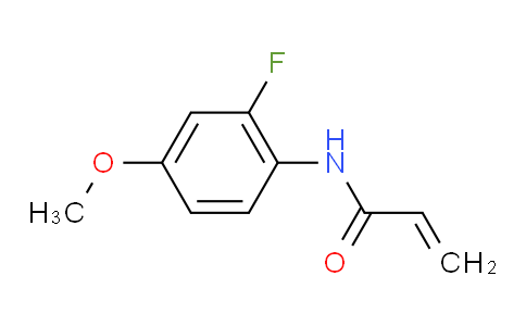 1810048-26-0 | N-(2-fluoro-4-methoxyphenyl)prop-2-enamide