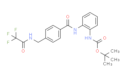 209784-84-9 | tert-butyl-(2-(4-((2,2,2-trifluoroacetamido)methyl)benzamido)phenyl)carbamate